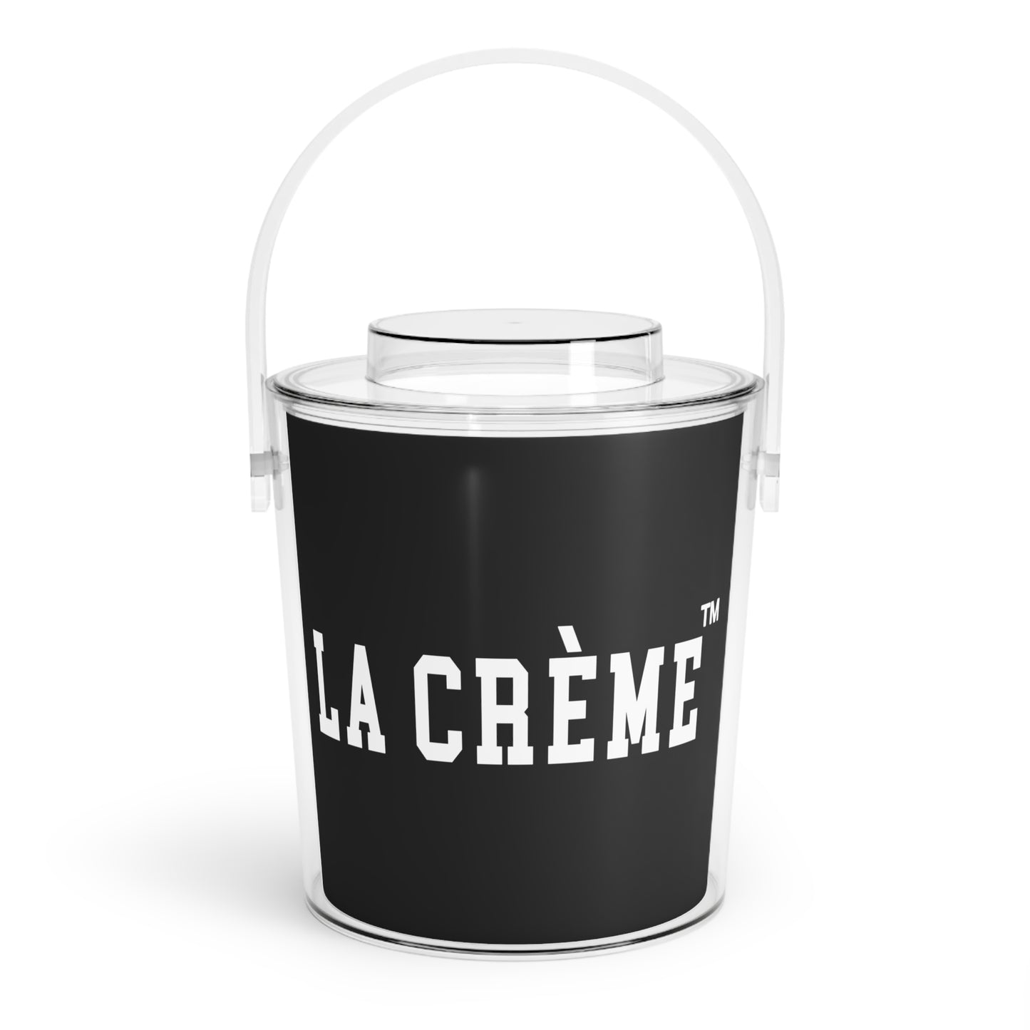 LA CRÈME Ice Bucket with Tongs