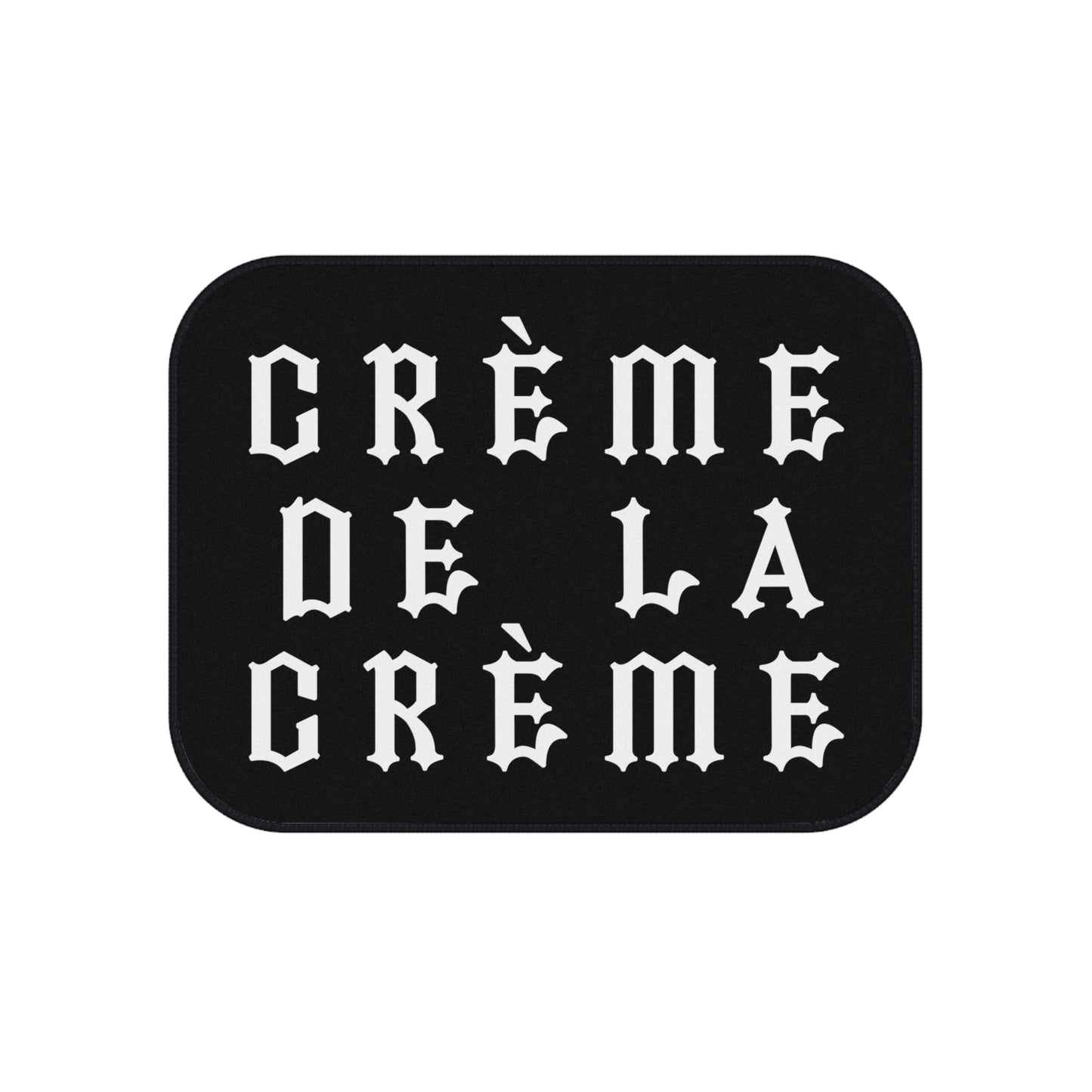 LA CRÈME CREAM CDLC Car Mats (Set of 4)