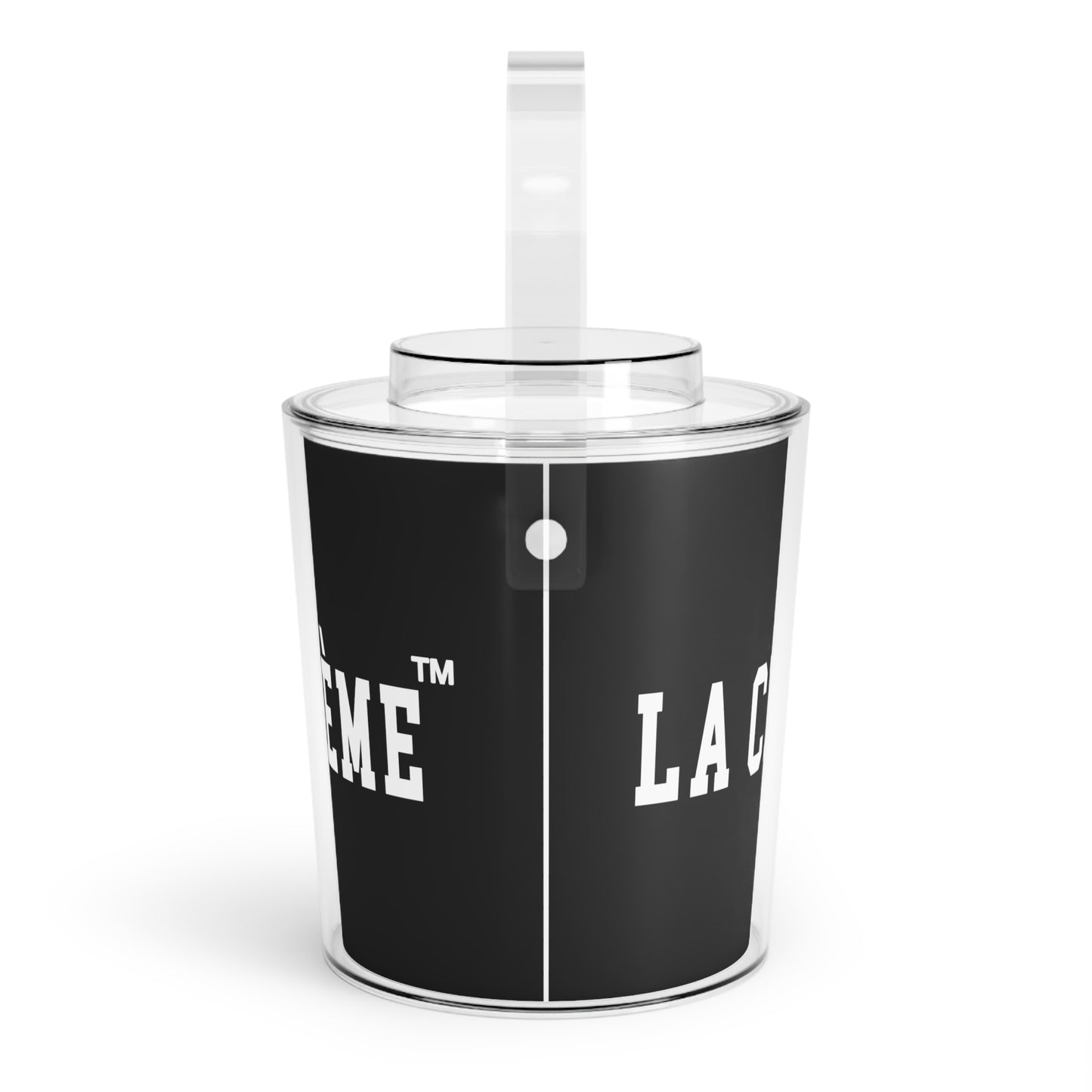 LA CRÈME Ice Bucket with Tongs