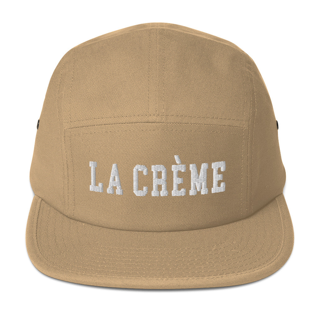 LA CRÈME Five Panel Cap