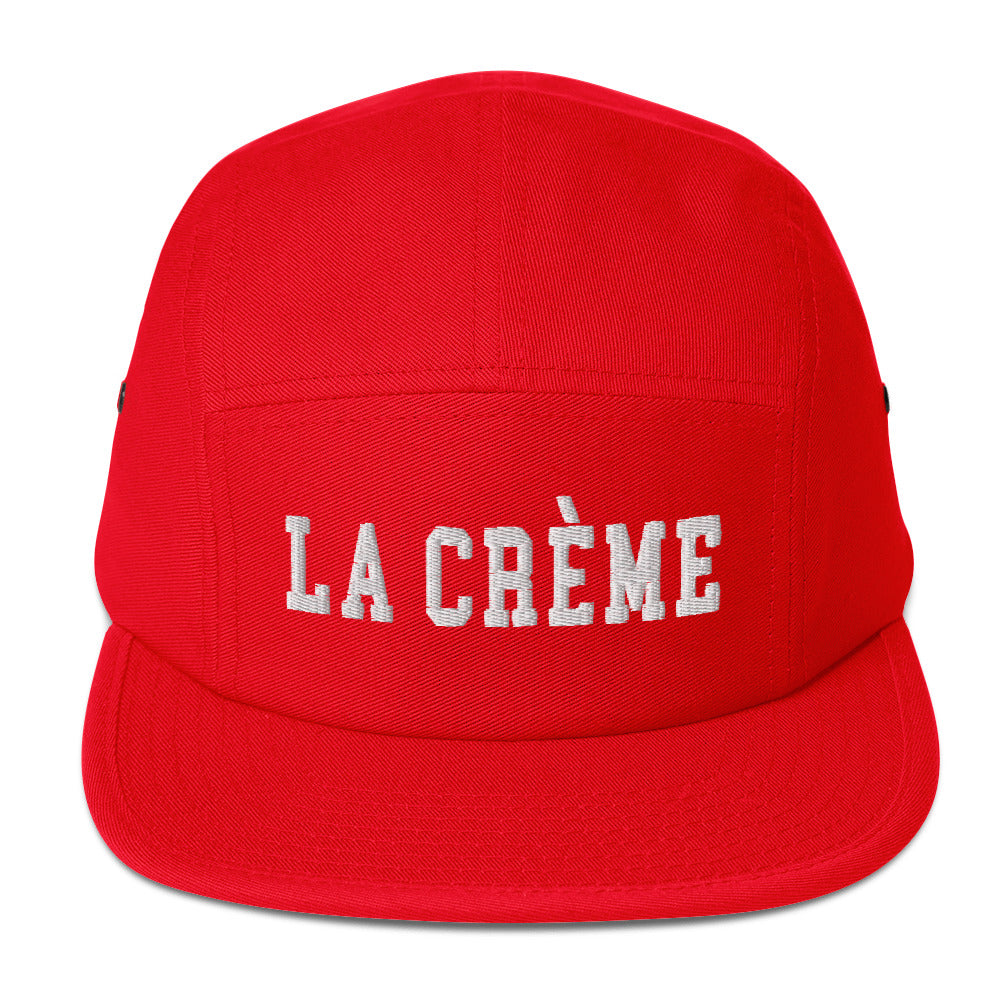 LA CRÈME Five Panel Cap