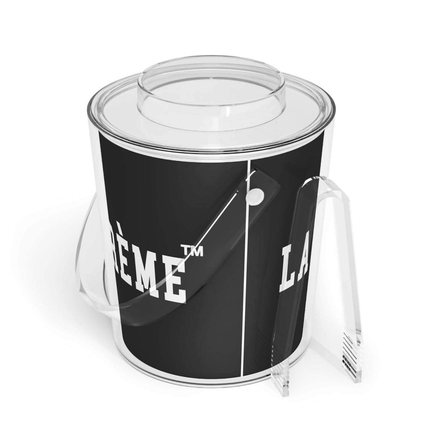 LA CRÈME Ice Bucket with Tongs