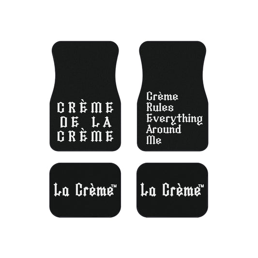 LA CRÈME CREAM CDLC Car Mats (Set of 4)