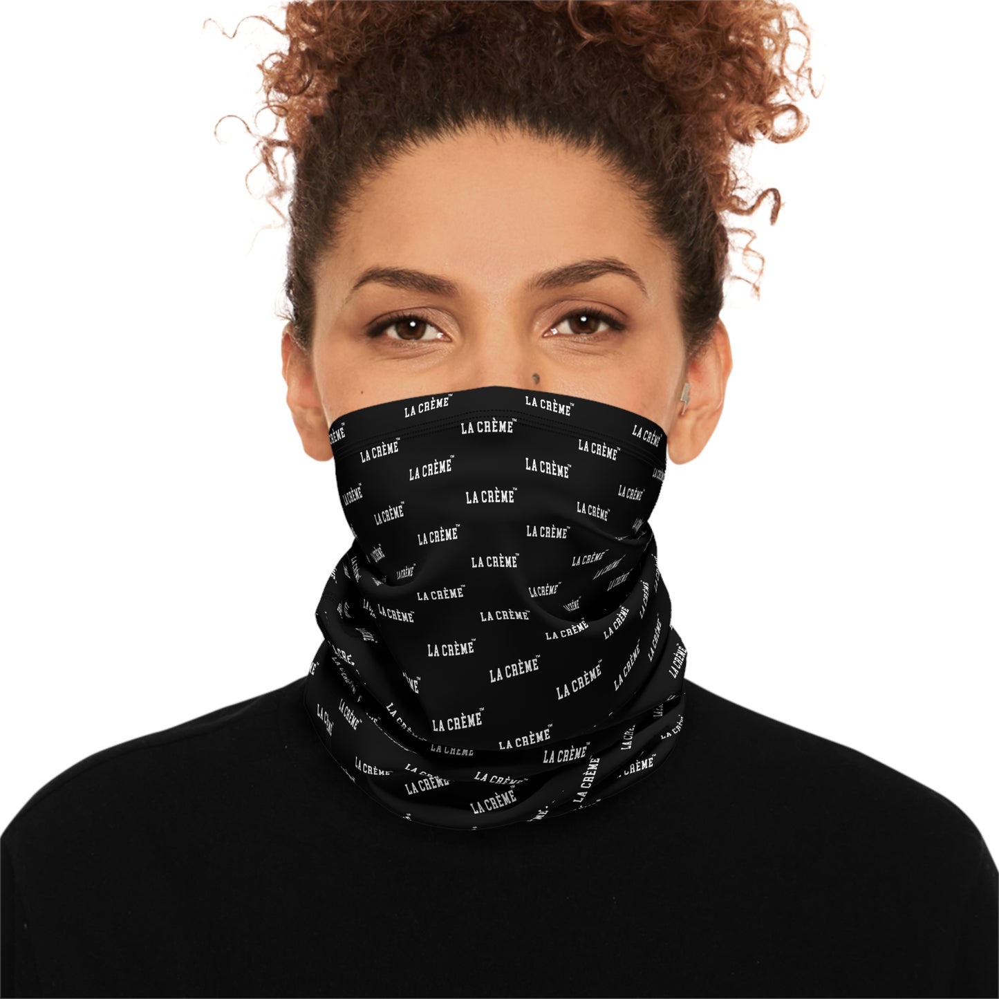 LA CRÈME Winter Neck Gaiter With Drawstring