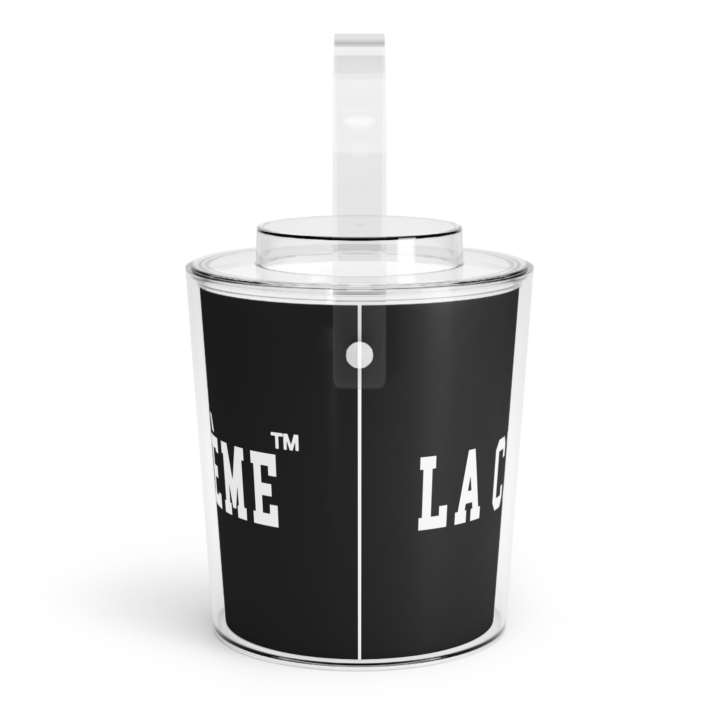 LA CRÈME Ice Bucket with Tongs