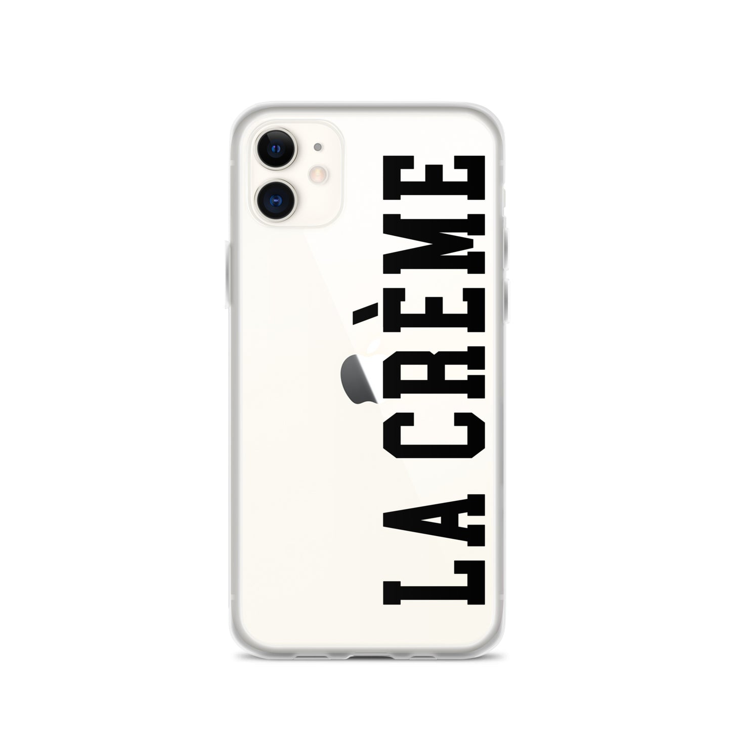 LA CRÈME Clear Case for iPhone®