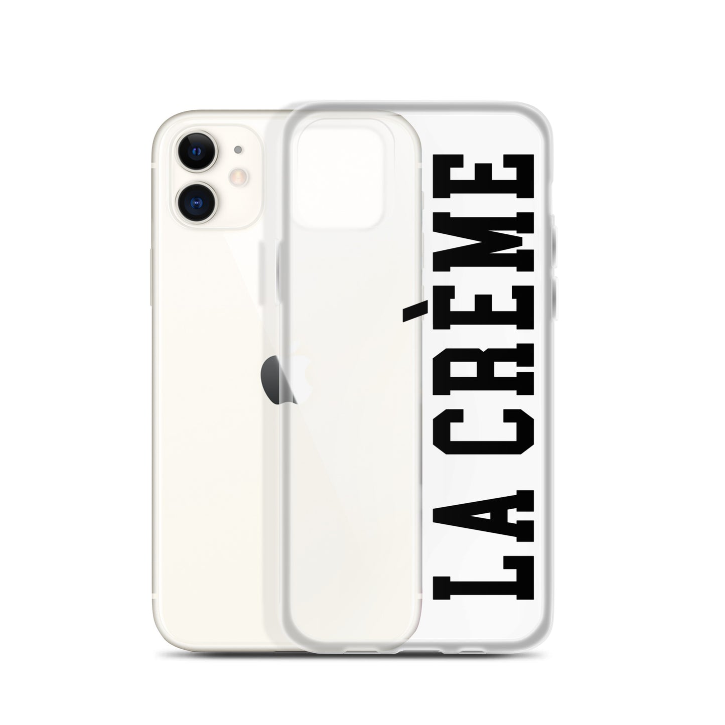 LA CRÈME Clear Case for iPhone®