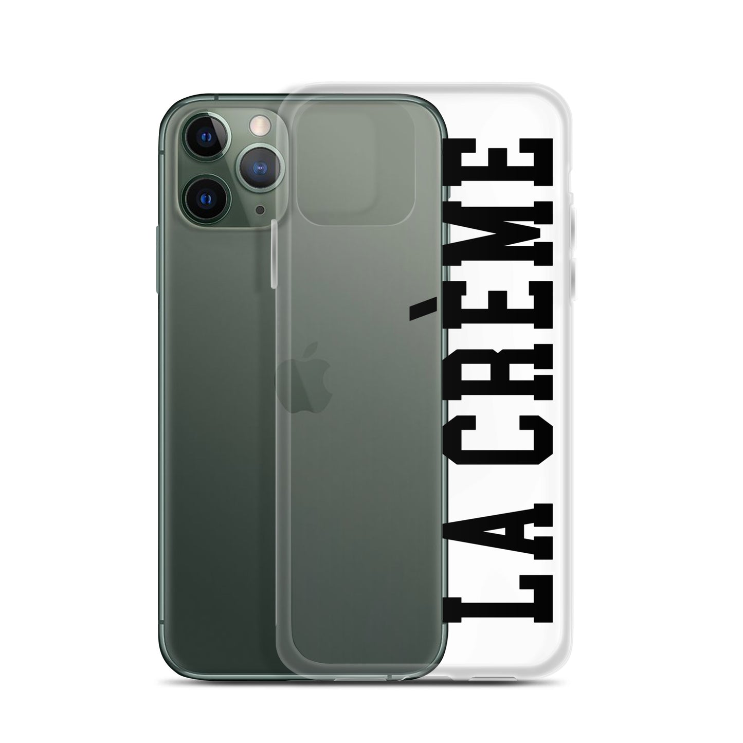 LA CRÈME Clear Case for iPhone®