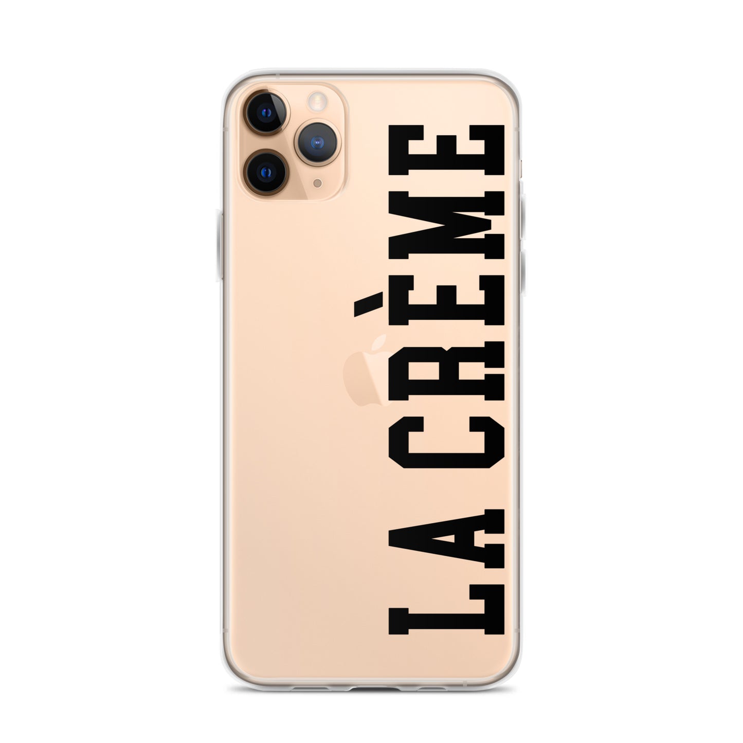 LA CRÈME Clear Case for iPhone®