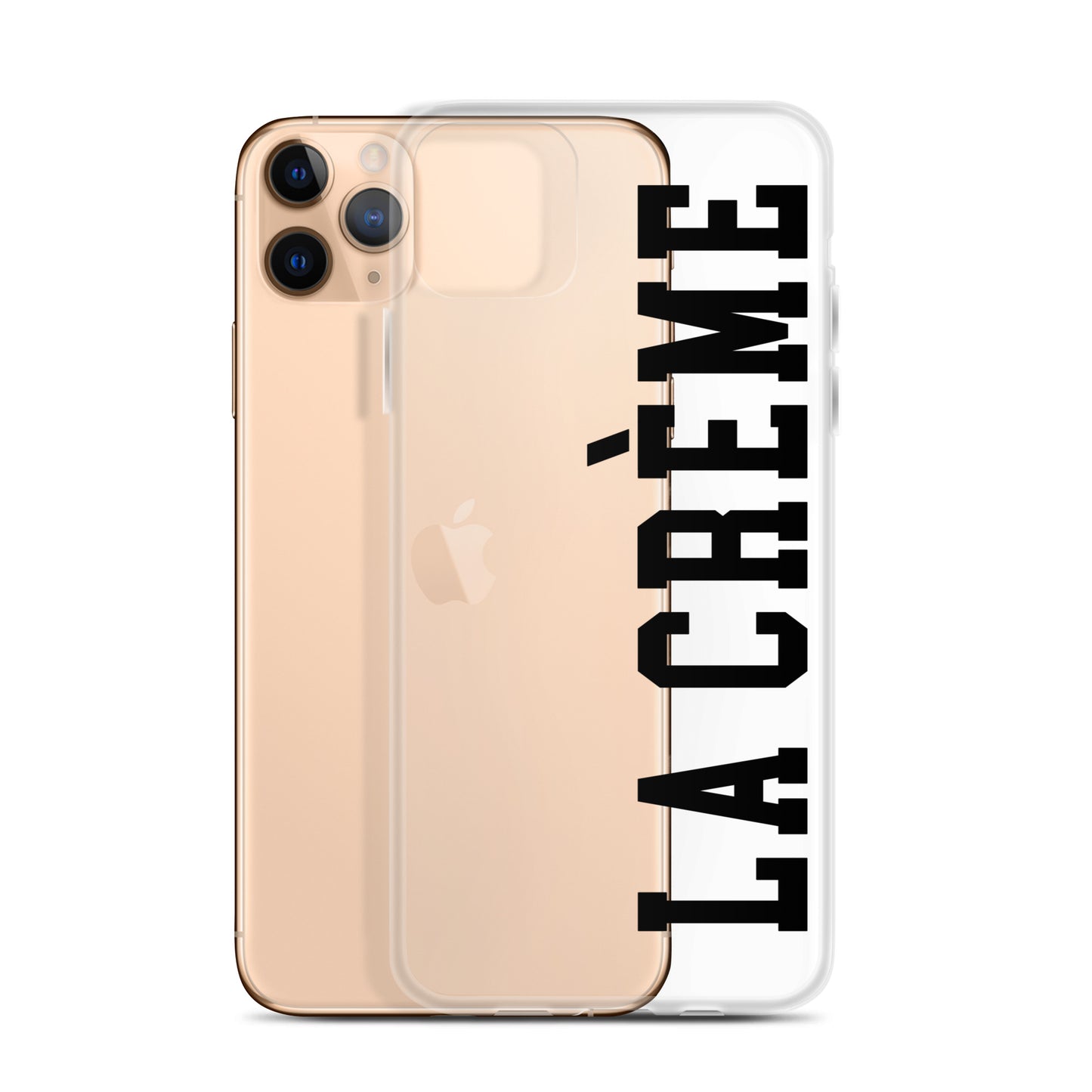 LA CRÈME Clear Case for iPhone®