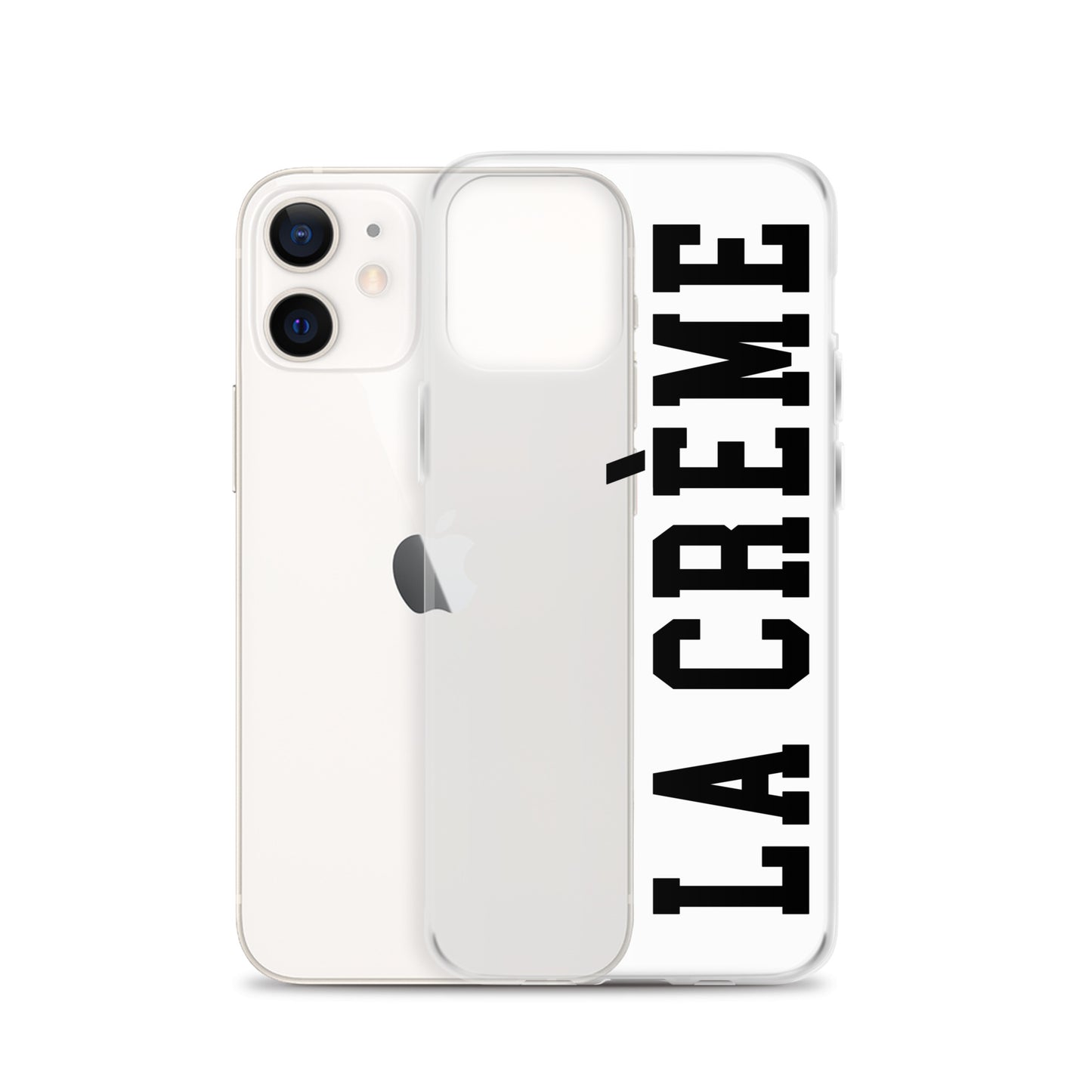 LA CRÈME Clear Case for iPhone®