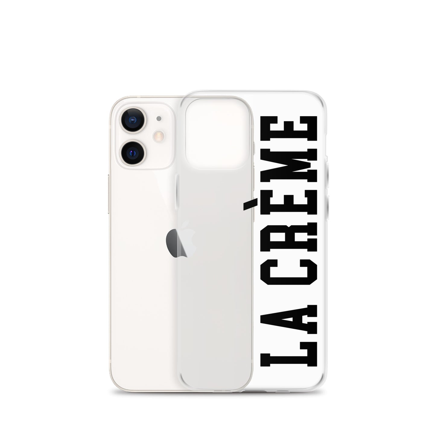 LA CRÈME Clear Case for iPhone®