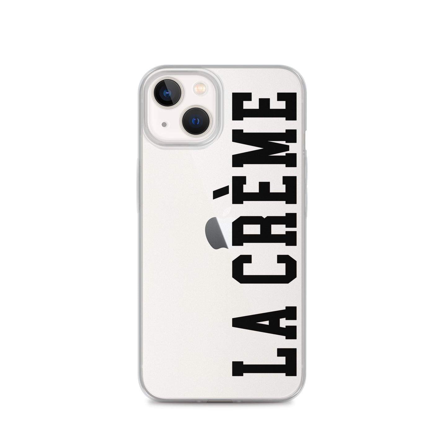 LA CRÈME Clear Case for iPhone®