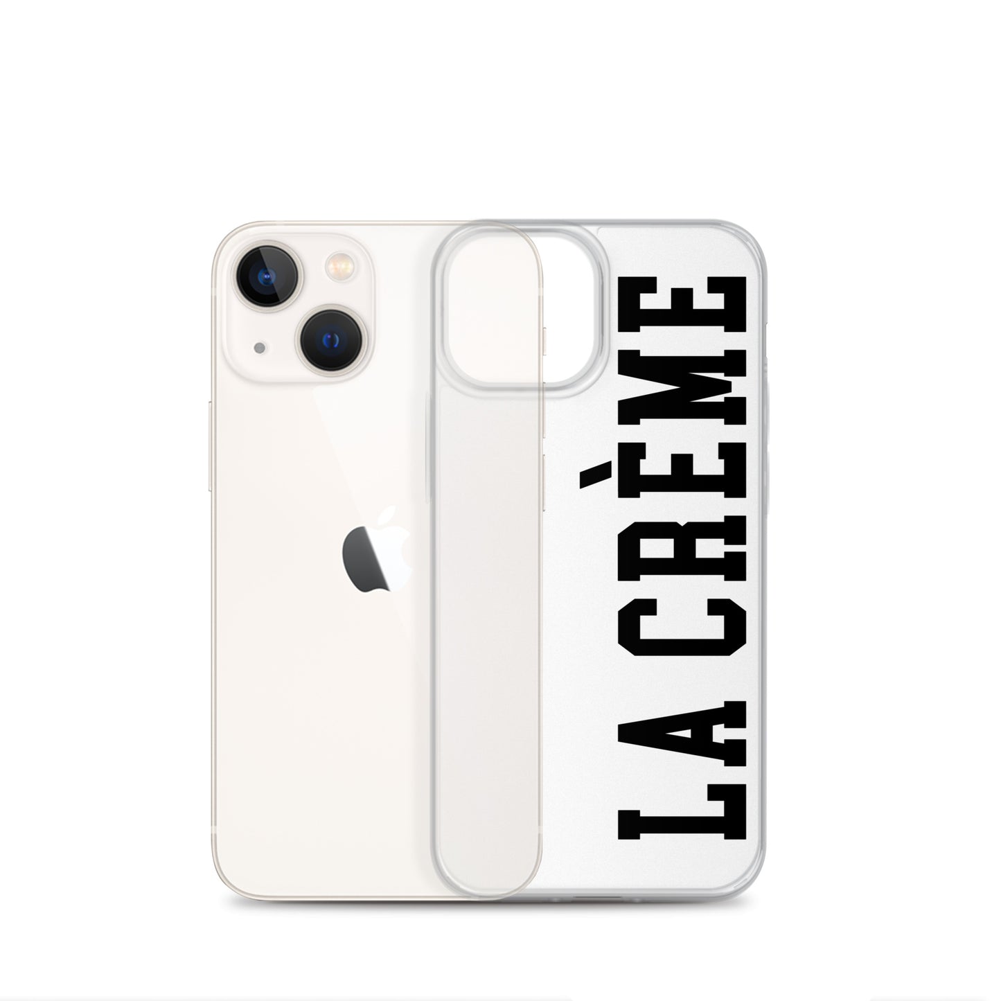 LA CRÈME Clear Case for iPhone®