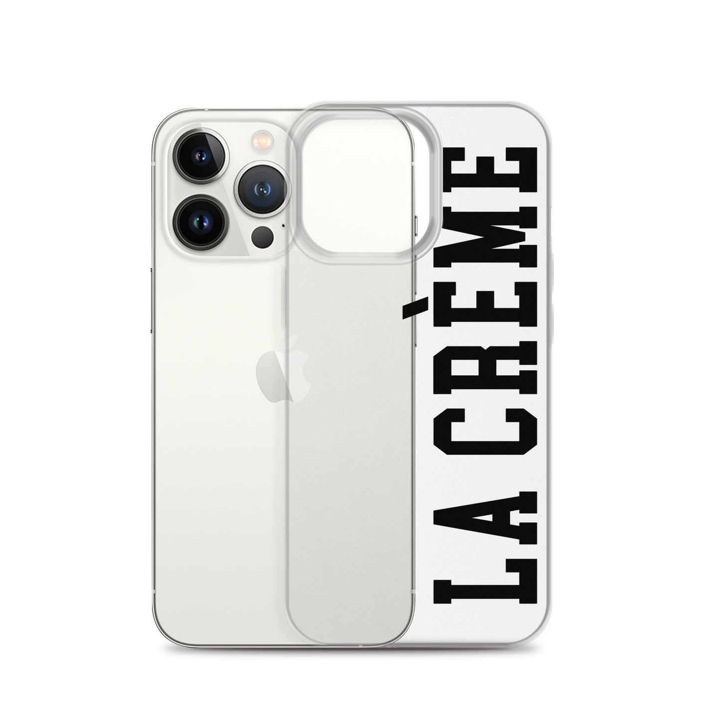 LA CRÈME Clear Case for iPhone®