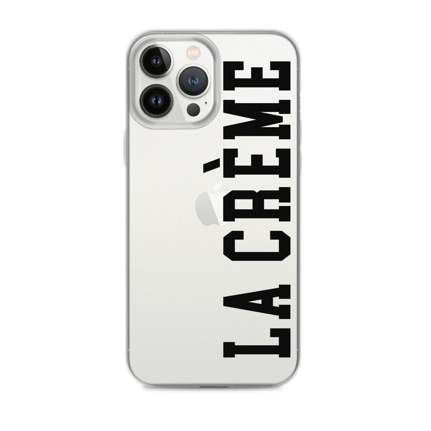 LA CRÈME Clear Case for iPhone®