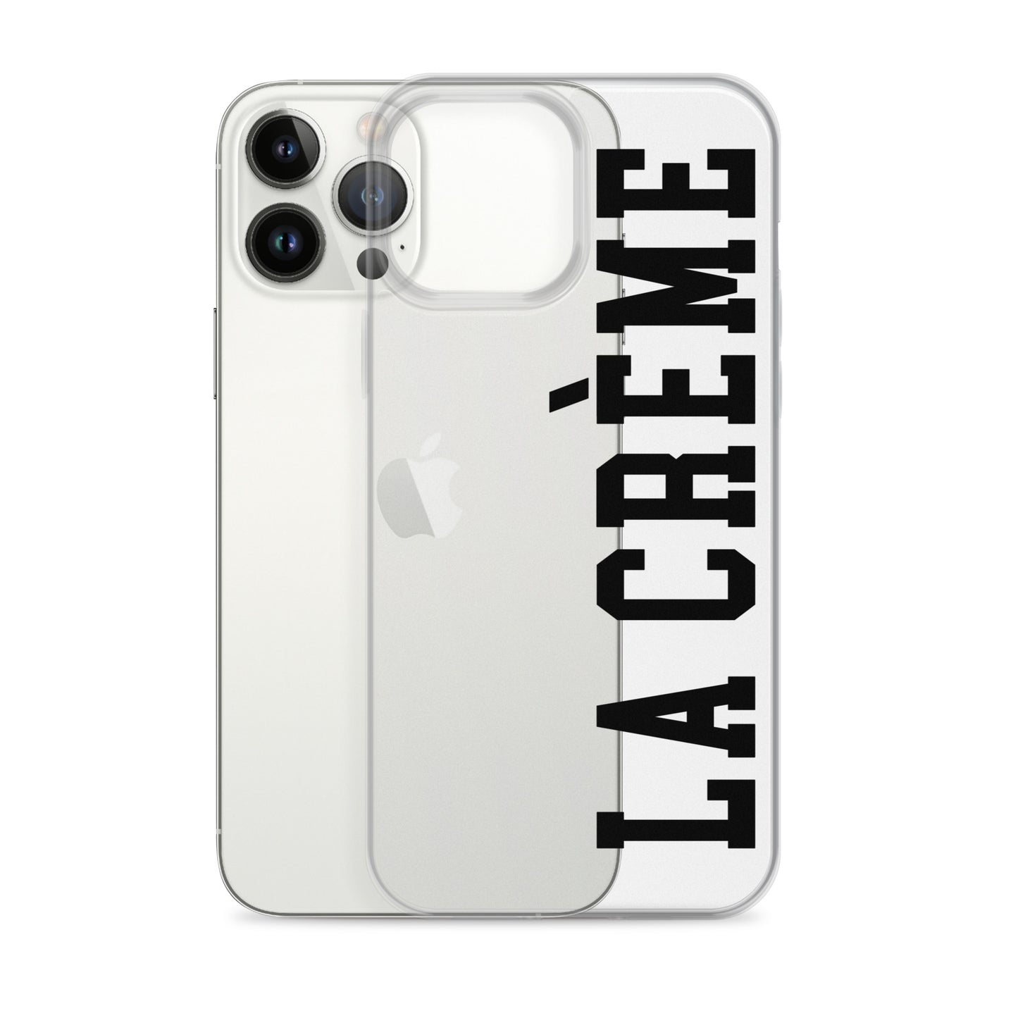 LA CRÈME Clear Case for iPhone®