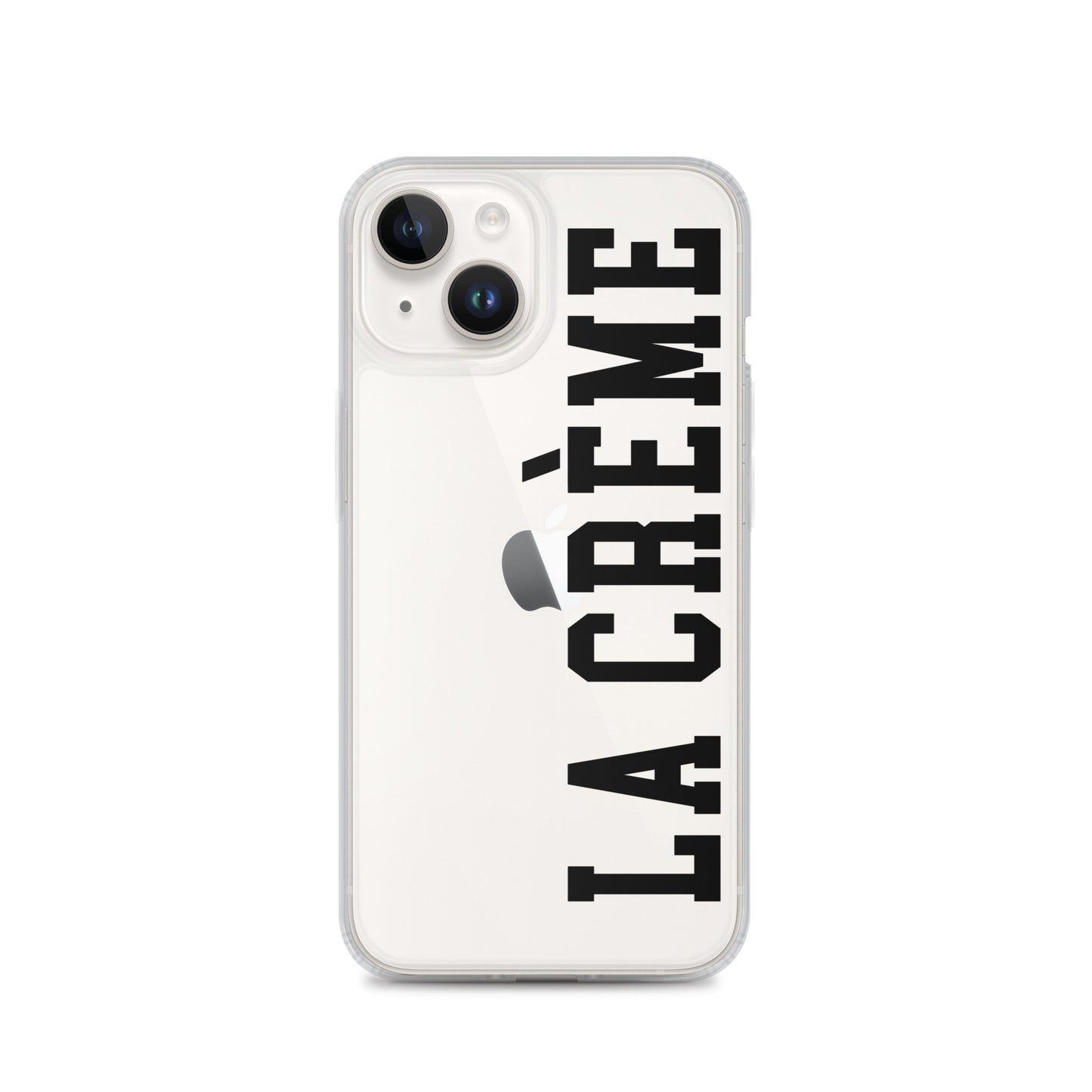 LA CRÈME Clear Case for iPhone®