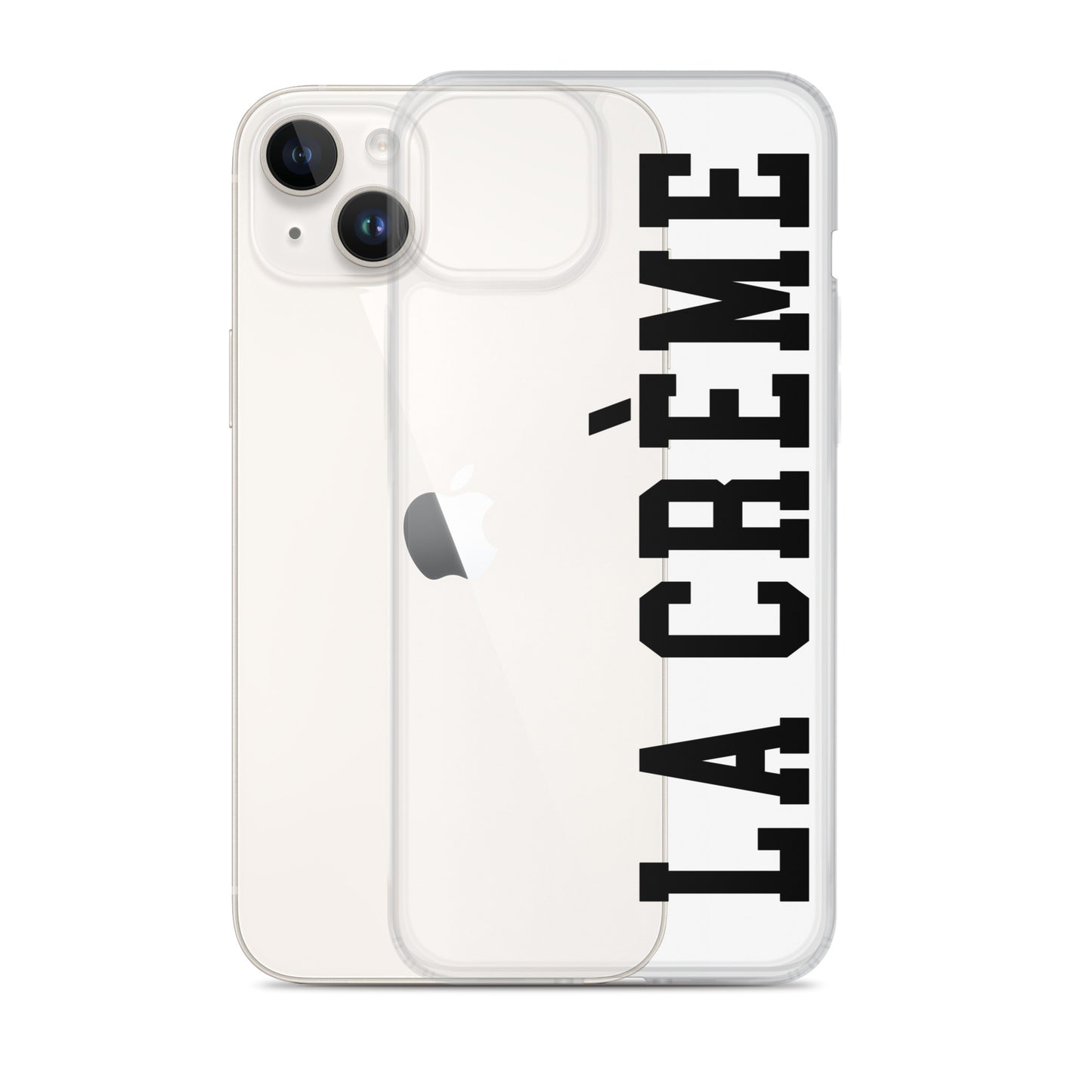 LA CRÈME Clear Case for iPhone®