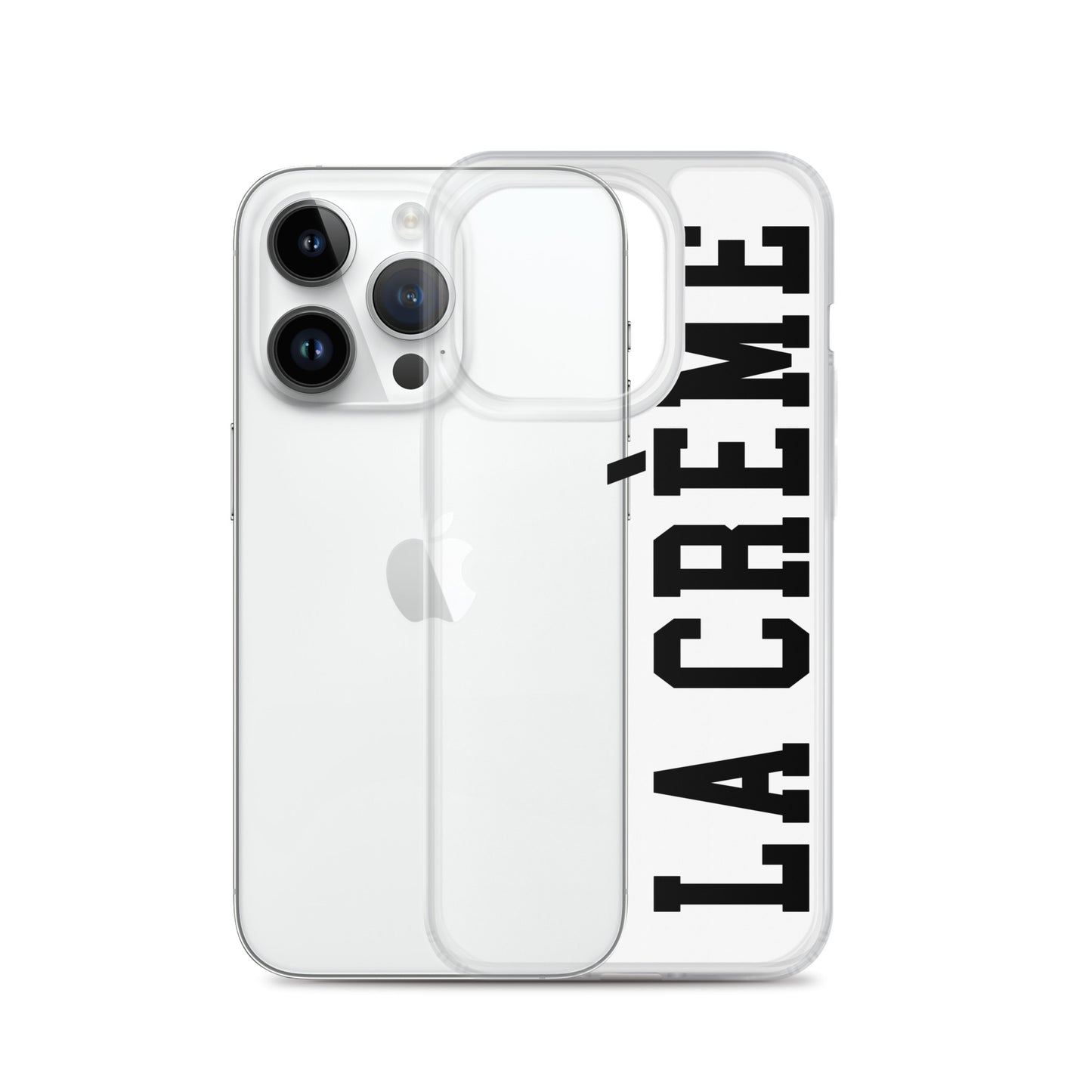 LA CRÈME Clear Case for iPhone®