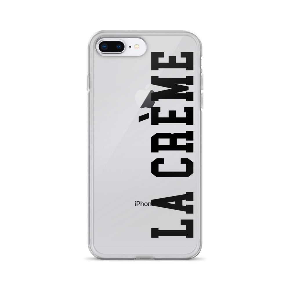 LA CRÈME Clear Case for iPhone®