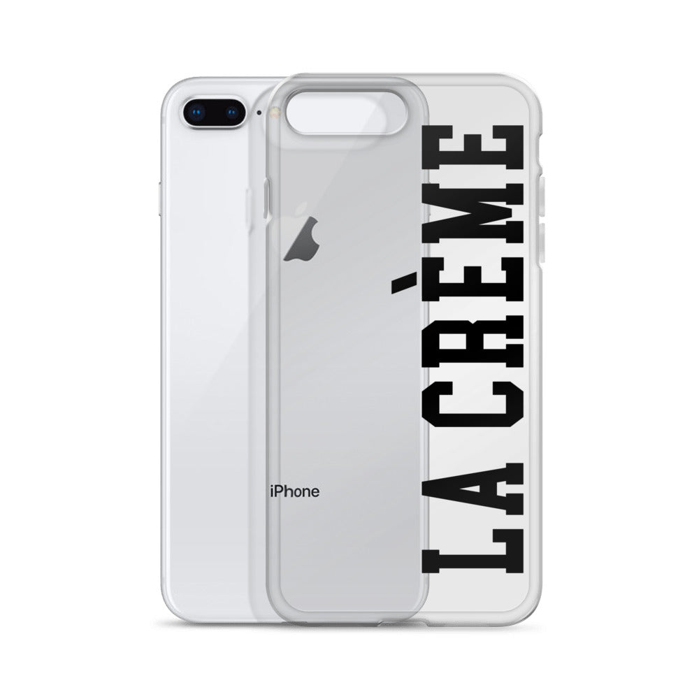 LA CRÈME Clear Case for iPhone®