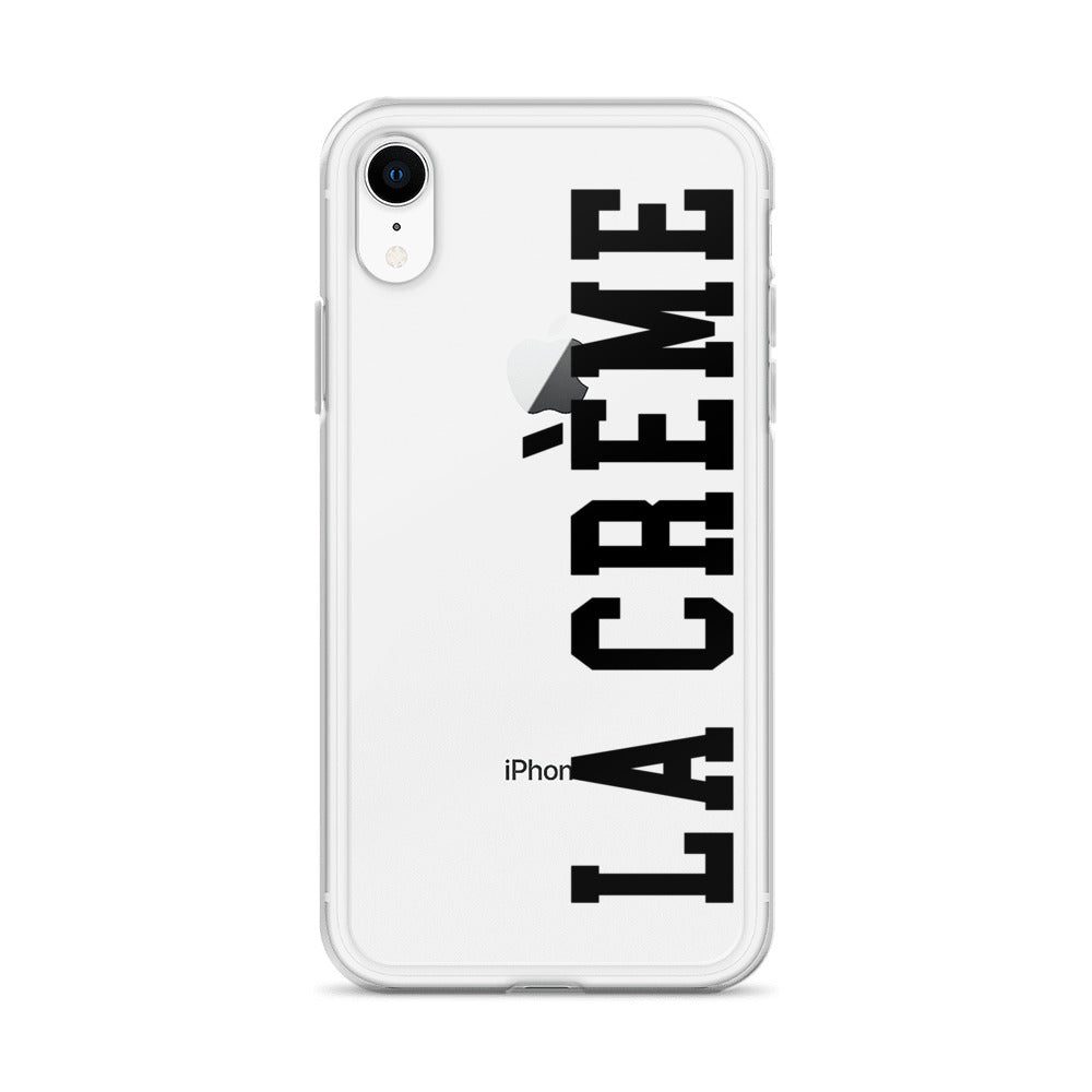 LA CRÈME Clear Case for iPhone®