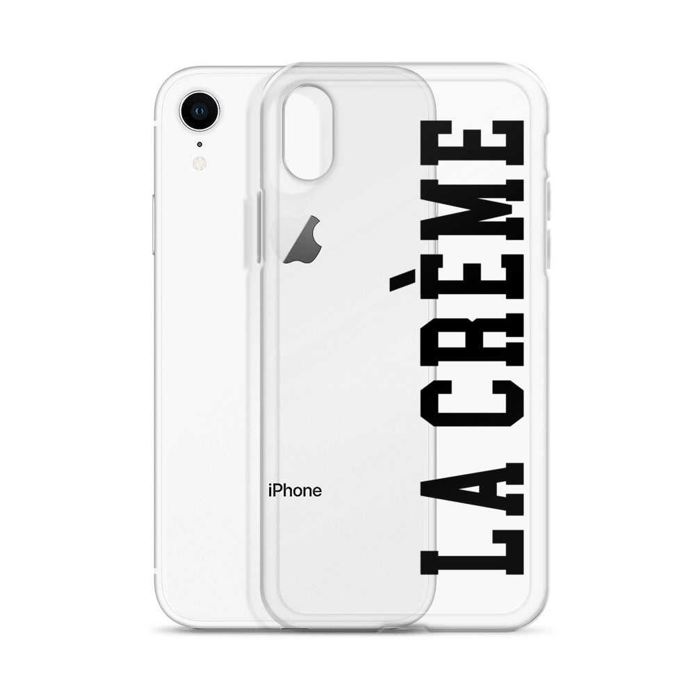 LA CRÈME Clear Case for iPhone®