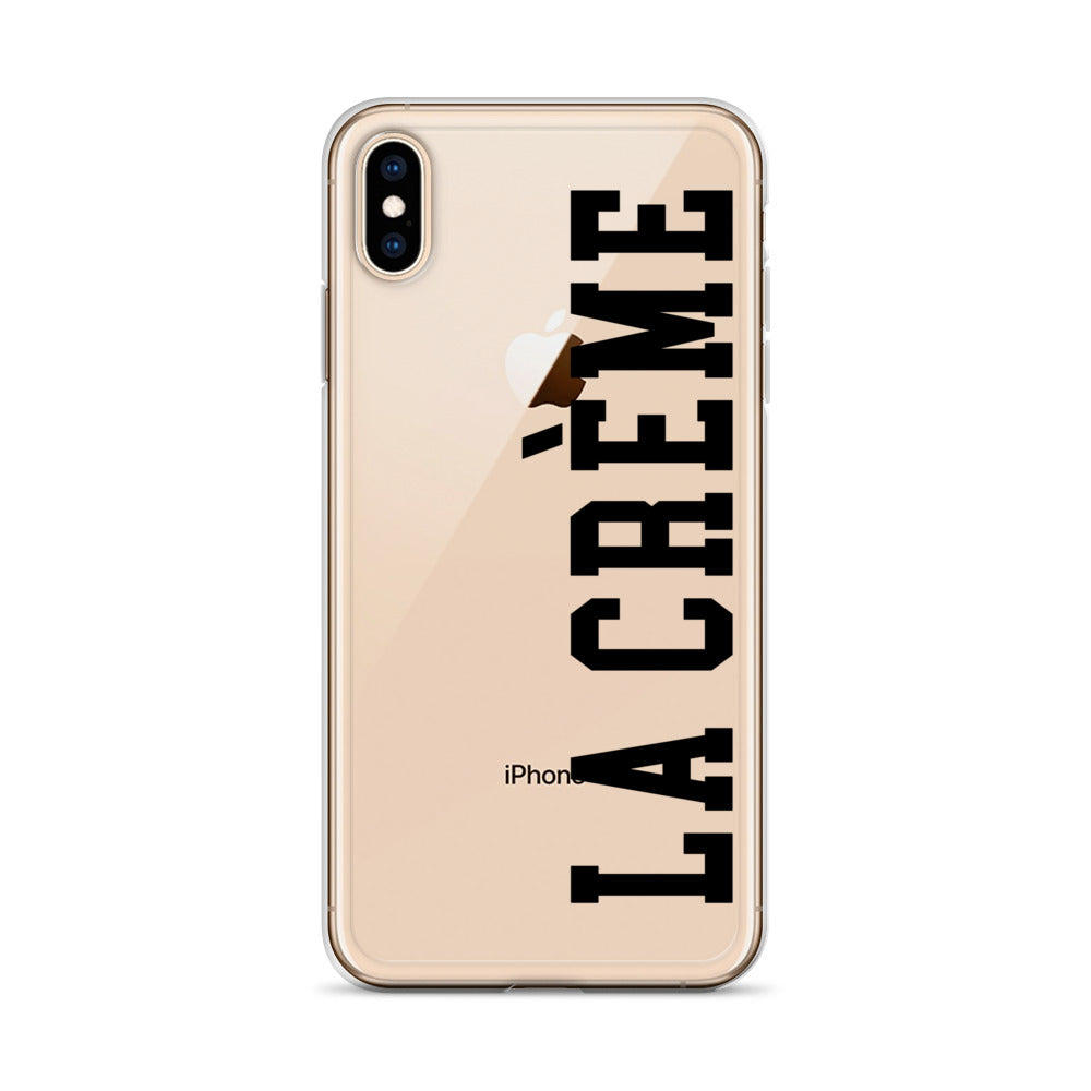 LA CRÈME Clear Case for iPhone®