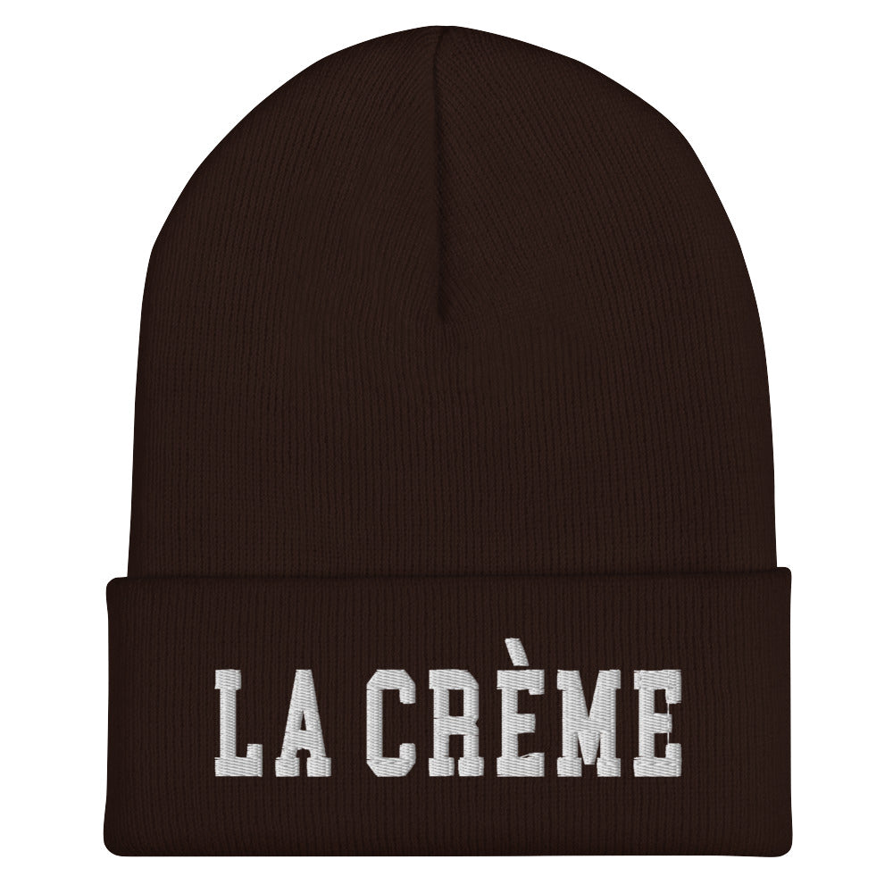 LA CRÈME Cuffed Beanie