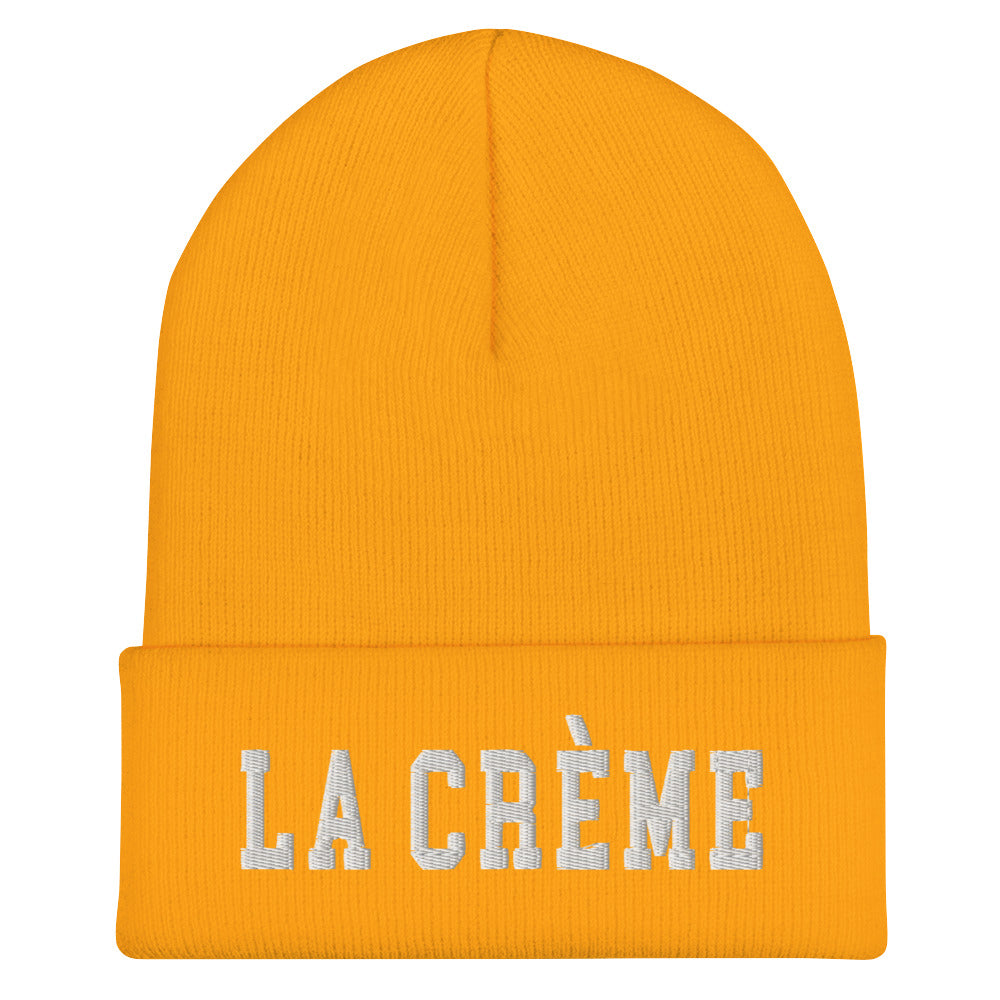 LA CRÈME Cuffed Beanie