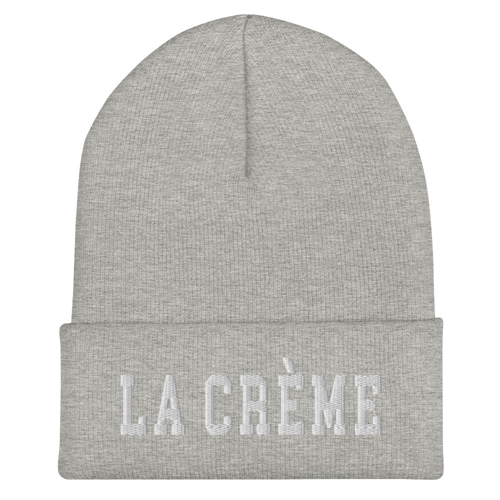 LA CRÈME Cuffed Beanie