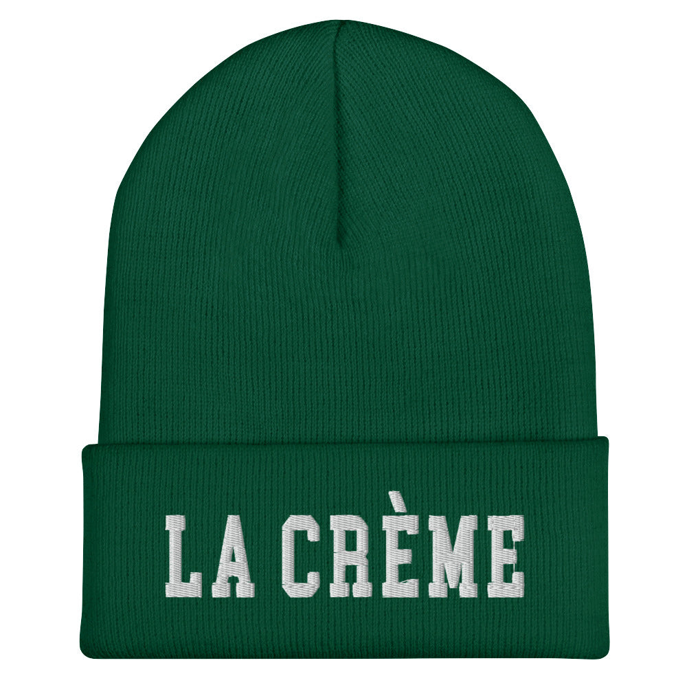 LA CRÈME Cuffed Beanie