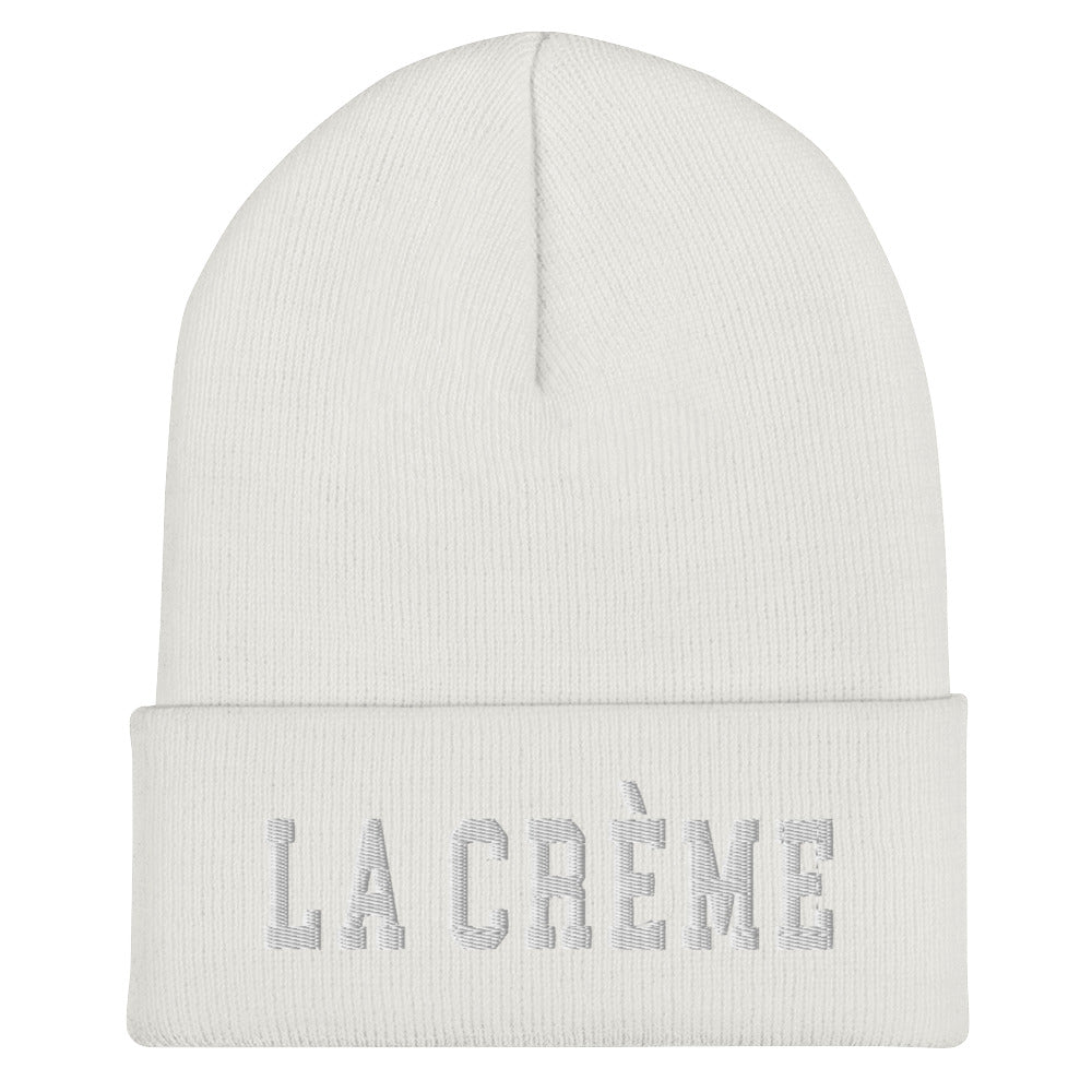 LA CRÈME Cuffed Beanie