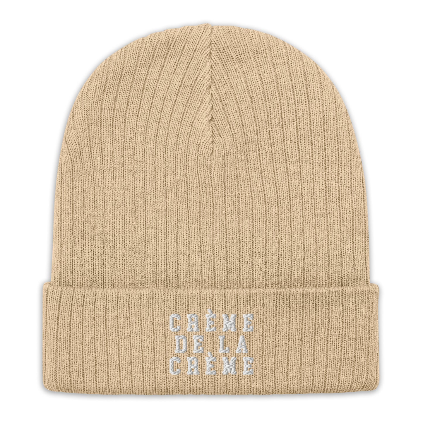 CDLC Ribbed Knit Beanie