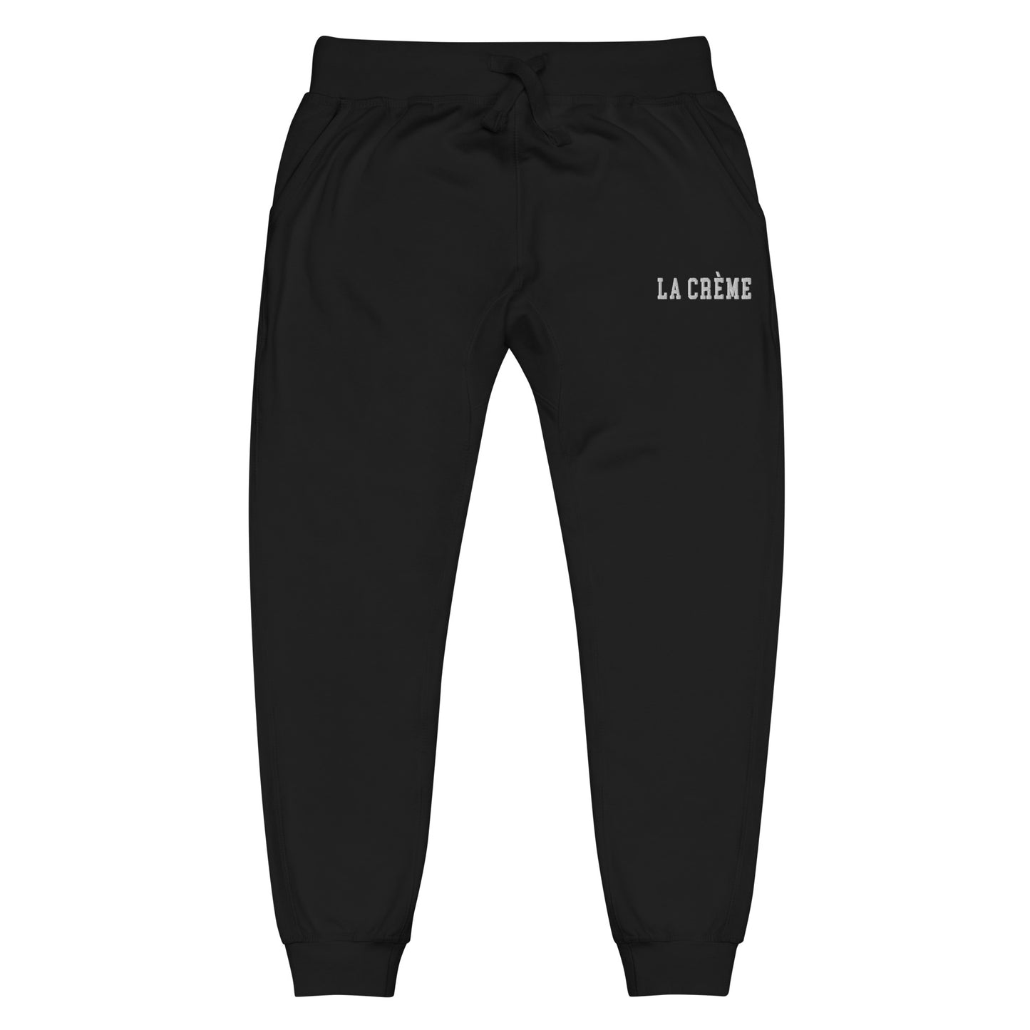 LA CRÈME Unisex fleece sweatpants