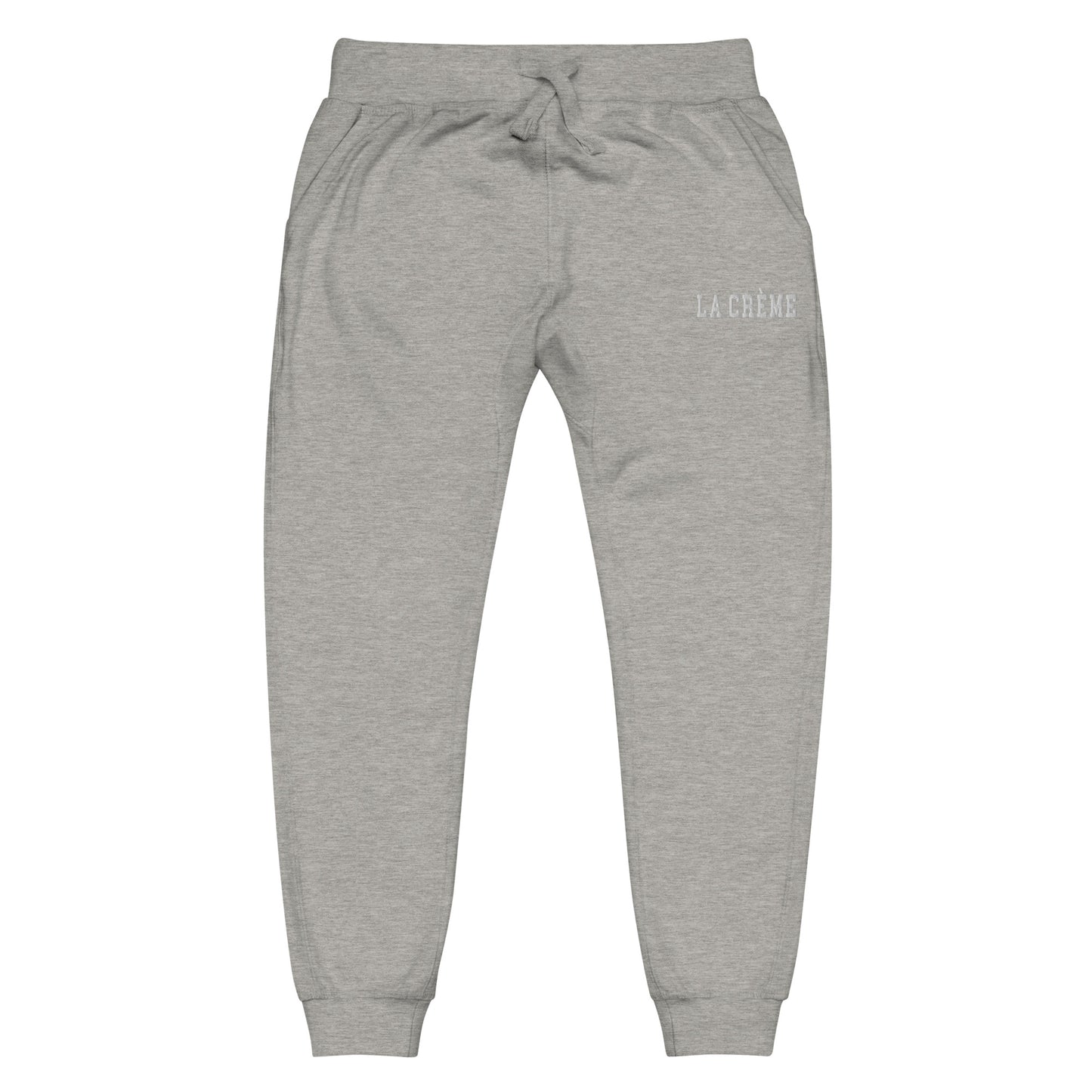 LA CRÈME Unisex fleece sweatpants