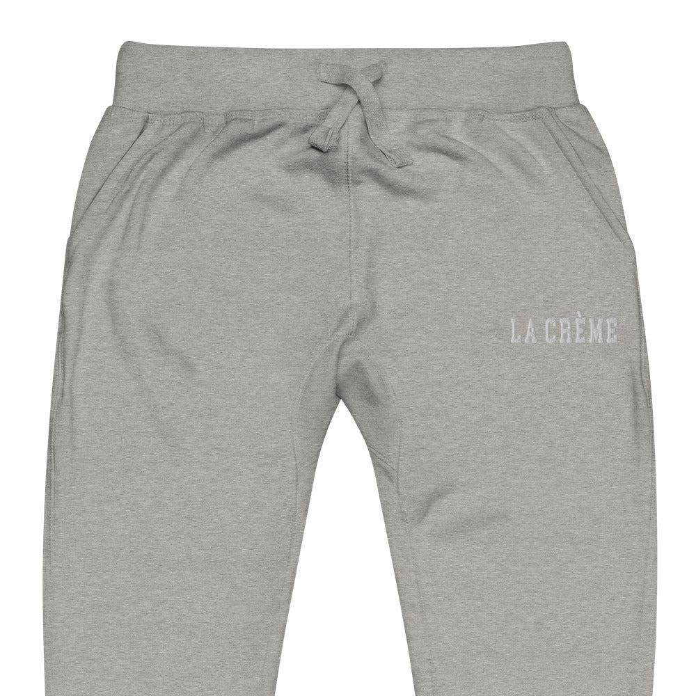 LA CRÈME Unisex fleece sweatpants