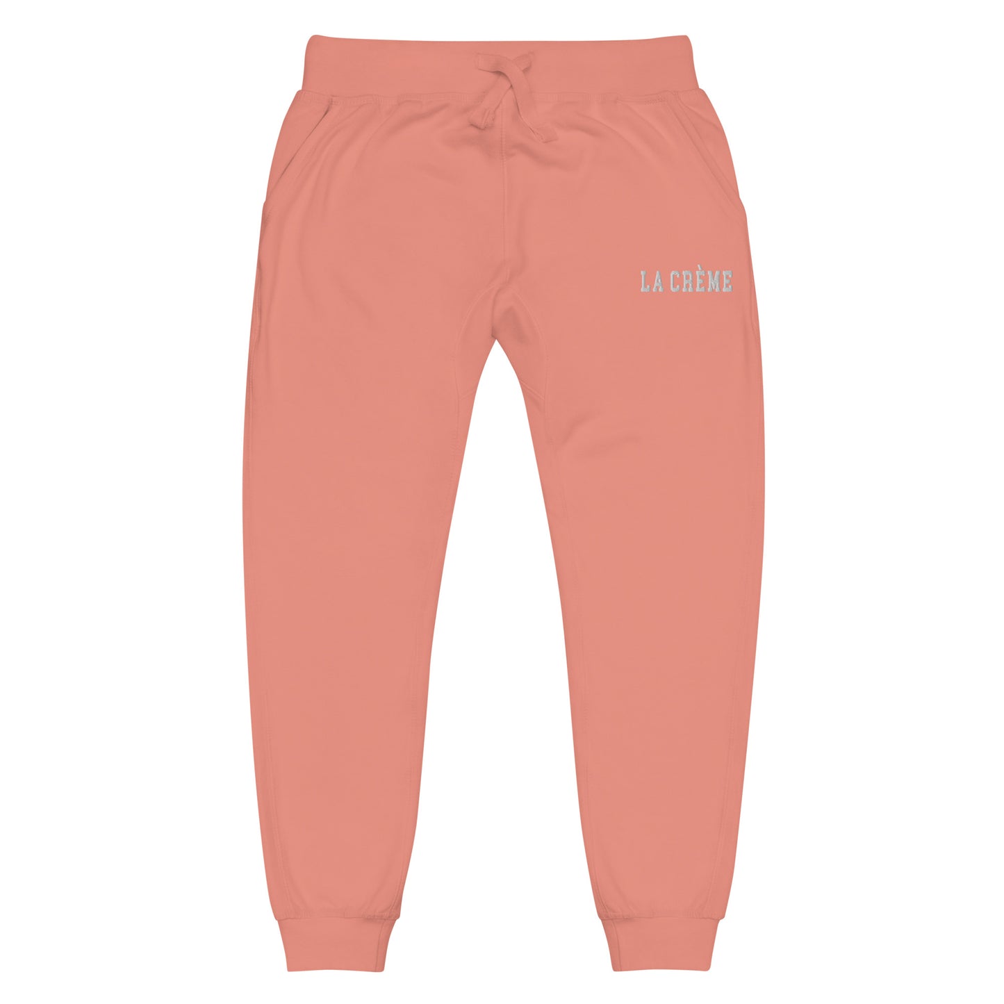 LA CRÈME Unisex fleece sweatpants