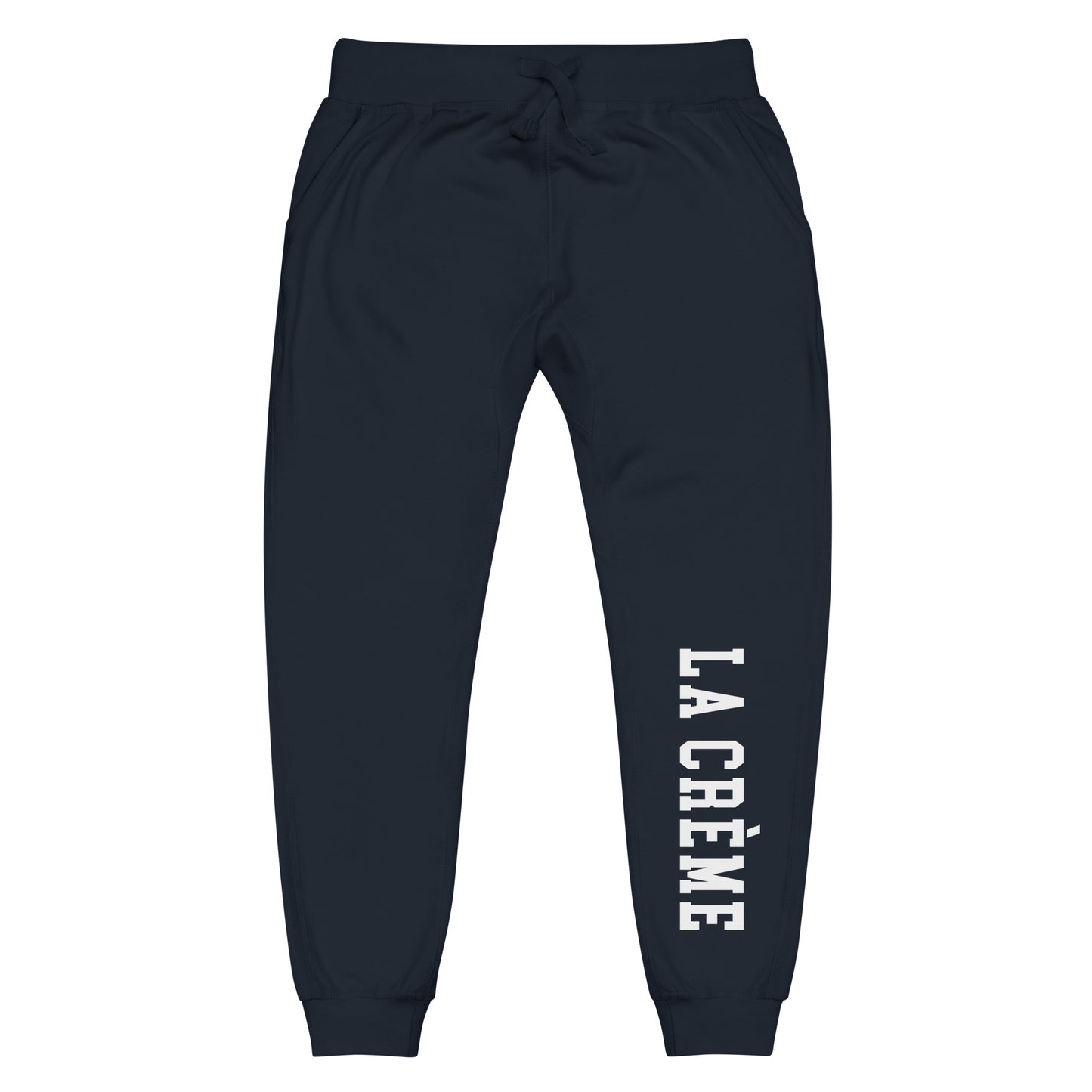 LA CRÈME (BIG) Unisex fleece sweatpants