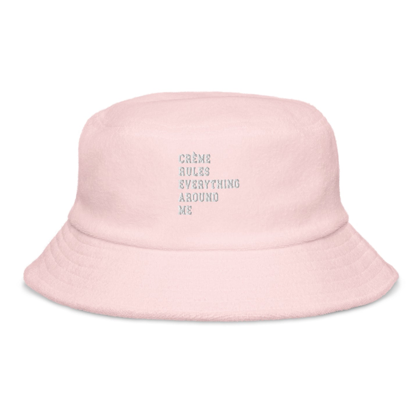 CREAM Terry Cloth Bucket Hat