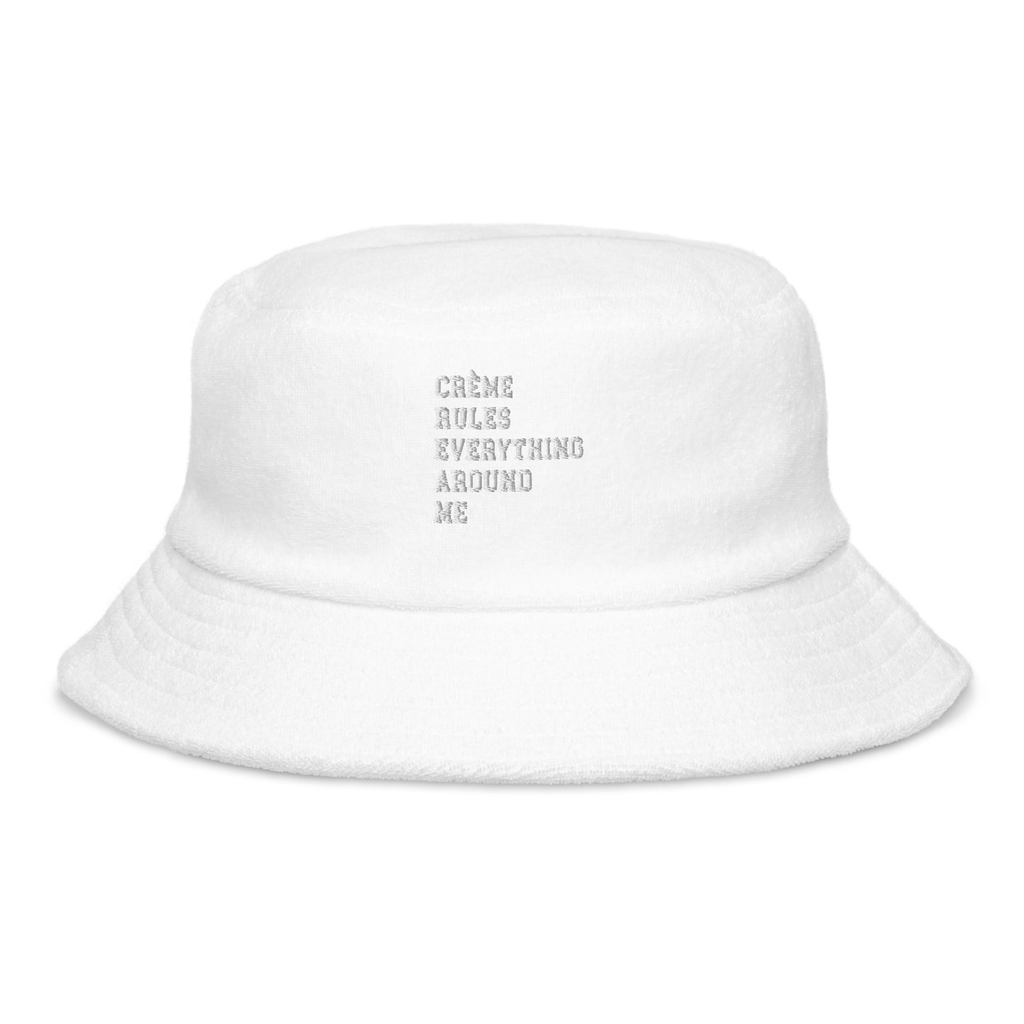 CREAM Terry Cloth Bucket Hat