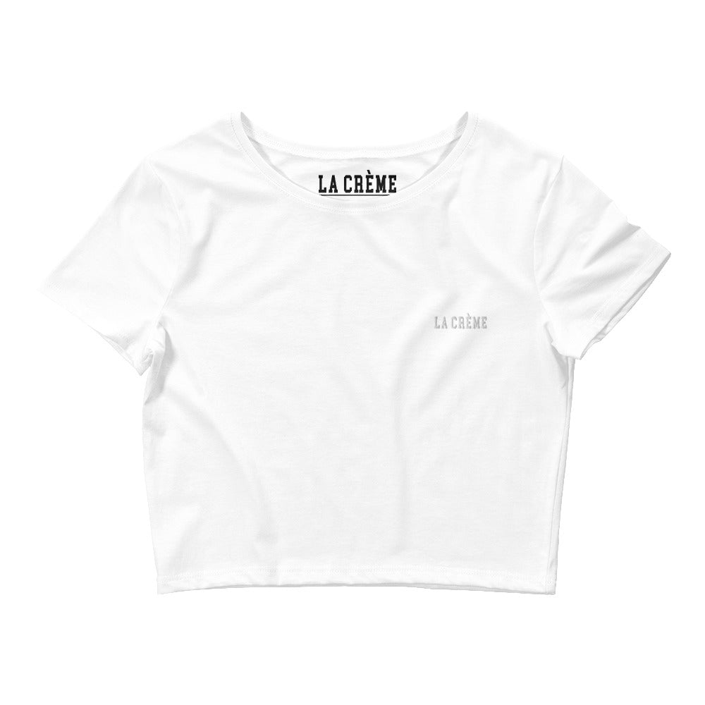 LA CRÈME Women’s Crop Tee