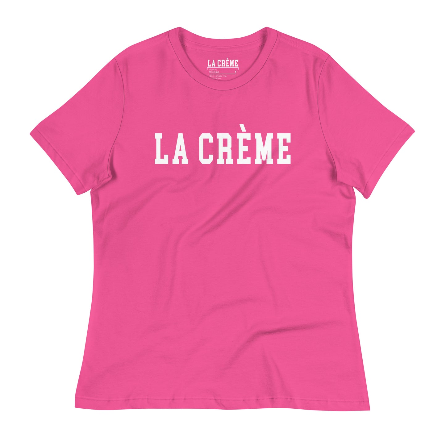 LA CRÈME Women's Relaxed T-Shirt