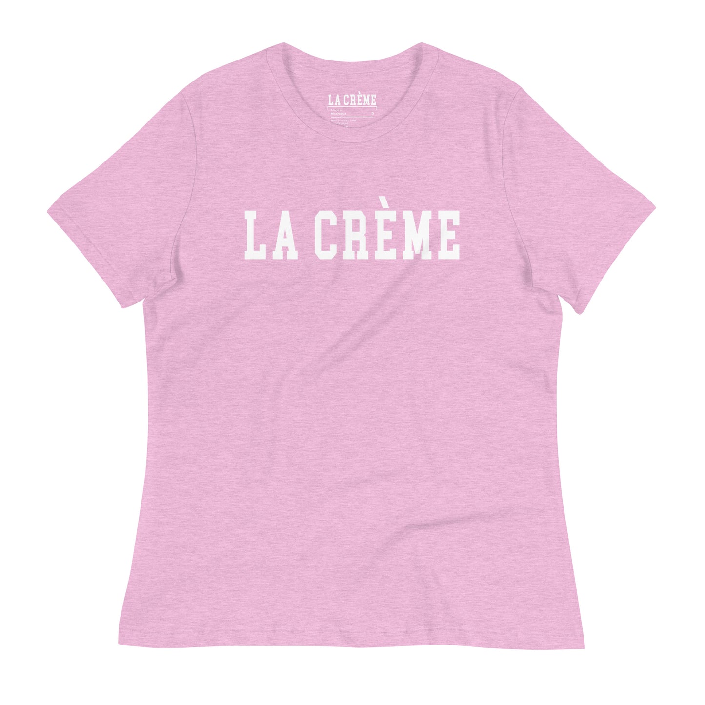 LA CRÈME Women's Relaxed T-Shirt