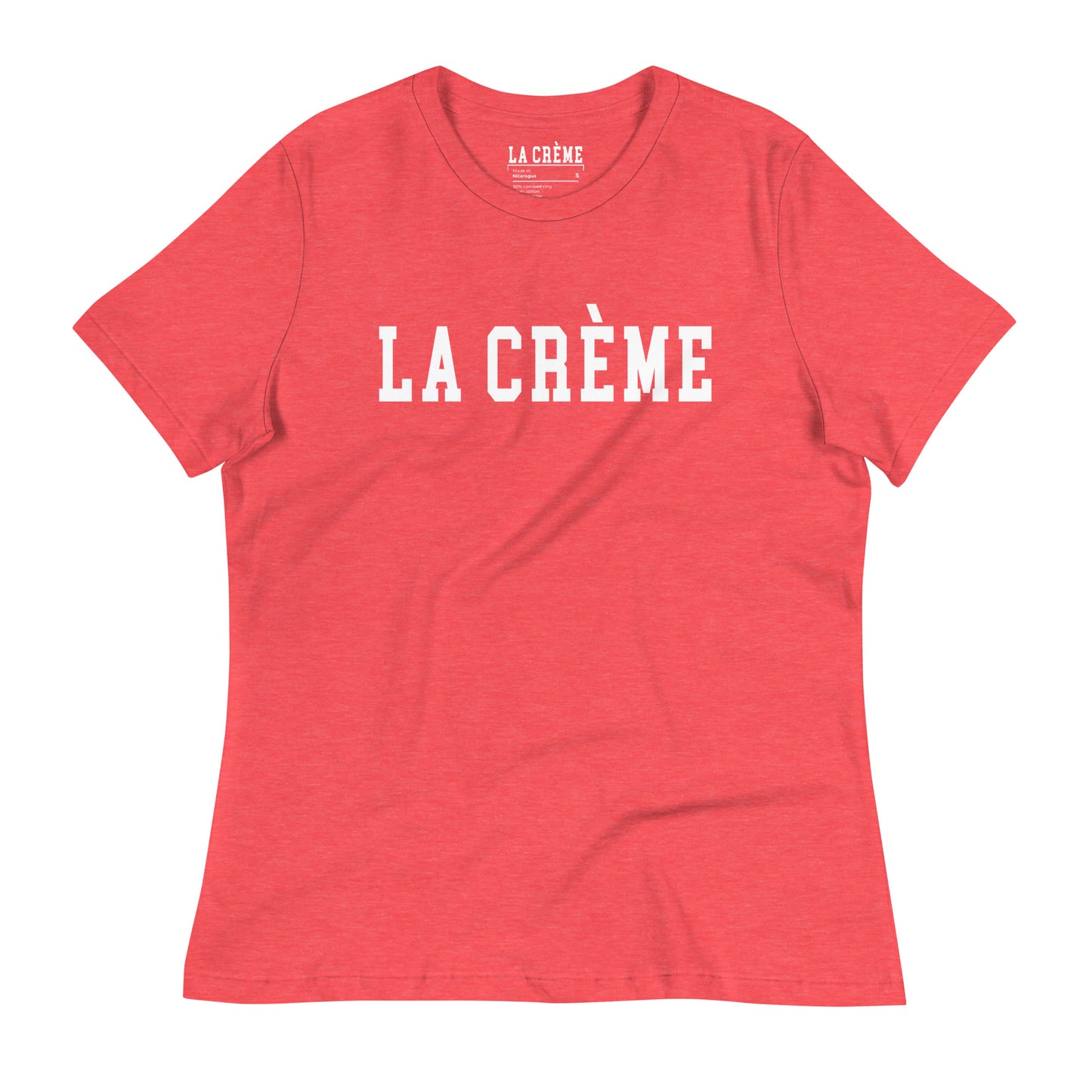 LA CRÈME Women's Relaxed T-Shirt